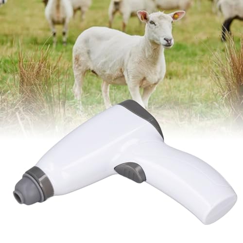 2L Goat Milking Machine, Suction Speed Adjustable Portable Vacuum Pump with 2 Teat Cups & Stainless Steel Bucket, Rechargeable Battery Powered Electric Goat Milker for Livstock