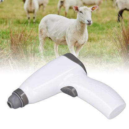 2L Goat Milking Machine, Suction Speed Adjustable Portable Vacuum Pump with 2 Teat Cups & Stainless Steel Bucket, Rechargeable Battery Powered Electric Goat Milker for Livstock