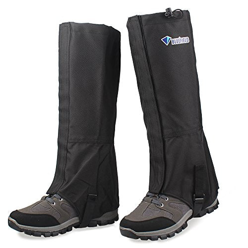 MAGARROW Leg Gaiters Hiking Snow Boot Gaiter Outdoor Waterproof Gaiters Shoes Cover Oxford Fabric - size: X-Large