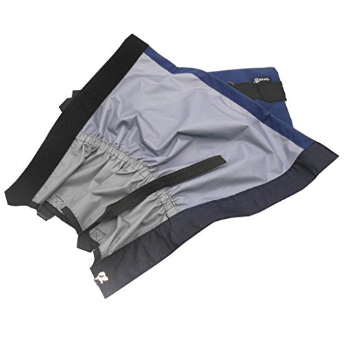 TRENDBOX Unisex Waterproof Snowproof Snow Legging Leg Cover Wraps Gaiters for Climbing Hunting Hiking - color: Deep Blue