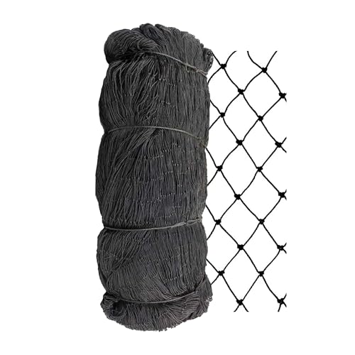 Stromberg’s 2” Mesh Heavy Duty Knotted Aviary Netting, UV Resistant Polyethylene Fiber for Game Birds, Pheasants & Poultry, 85 Lbs Break Strength Durable Against Weather and Predators, Size 25' x 100' - style: 2" Netting - 25' x 100'