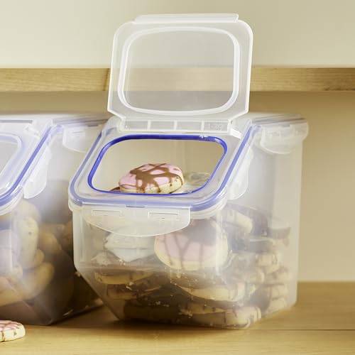 Lock & Lock Bulk Storage Bins Food Storage Container with Wheels (50.72-Cup) - size: 50.72-Cup