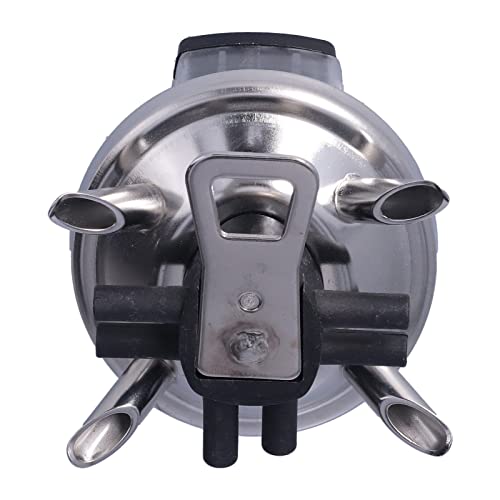 Milking Claw, 240cc Cow Milk Collector Tool Replacement, Easy to Install Farm Milking Machine Accessories with Stainless Steel Base, Milk Claw Cluster for Cow Sheep
