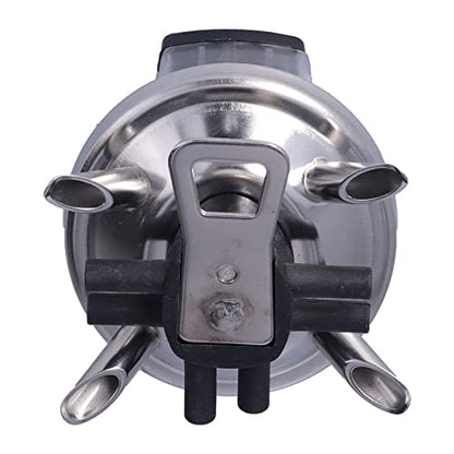 Milking Claw, 240cc Cow Milk Collector Tool Replacement, Easy to Install Farm Milking Machine Accessories with Stainless Steel Base, Milk Claw Cluster for Cow Sheep