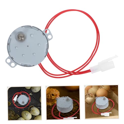 Mikikit 110v Egg Incubator Motor Replacement Slow Rotating Motor Kitten Incubator Parts