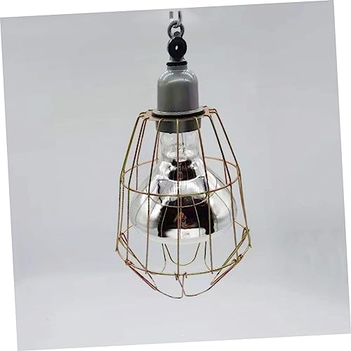 YARNOW 3pcs Heat Lamp Bulb Cages High-Temperature Resistant Light Covers for Reptiles and Livestock Easy Installation Anti-Scald Protection for Home Zoo Use