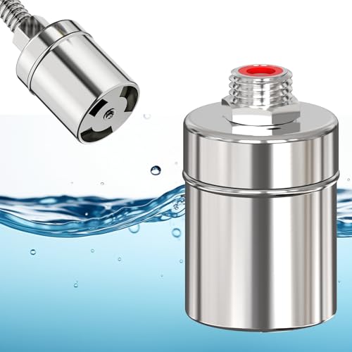 Stainless Steel Automatic Water Level Control Float Valve, 2-Pack, 1/2 inch,304 Grade Side Inflow Design for Water Tanks, Swimming Pools, Livestock Tanks (side water) - style: side water