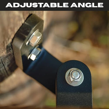 Heavy Duty, Self-Latching, Gravity Based Gate Stopper/Latch Made to Prevent Gate Rebound on Tube & Cattle Gates | Keeps Gates Open | Prevent Wind or Gravity from Closing Your Gate
