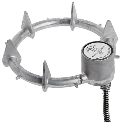 Farm Innovators Submergible Tank De-Icer, 1000W Water Deicer- Ice Chaser Cast Aluminum Design with Chew Proof Cord for Livestock Water Stock Tank