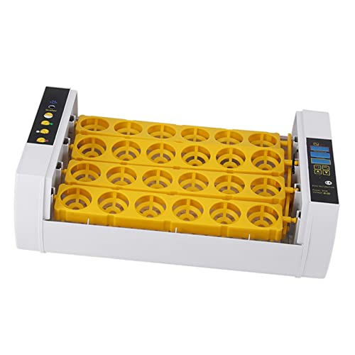 24 Egg Digital Incubator with Automatic Turner, LED Humidity Display for Chicken Duck Goose Bird Hatching