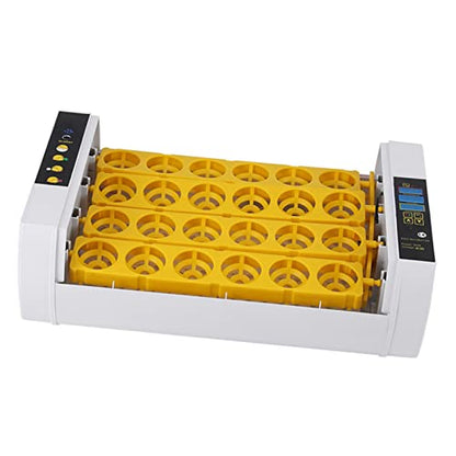 24 Egg Digital Incubator with Automatic Turner, LED Humidity Display for Chicken Duck Goose Bird Hatching