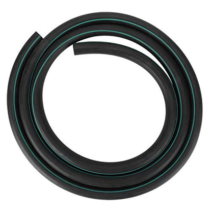 G3/8 Milk Hose, Flexible Black Rubber Milking Machine Tube, Food - Grade Replacement Pipe for Livestock Milking Systems with Durable Wear - Design