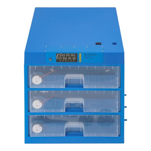 Digital Incubator with LED Display, 192 Egg Capacity Automatic Poultry Hatcher Machine-Automatic Turning & Humidity Control for Hatching Chicken Duck Quail Eggs.