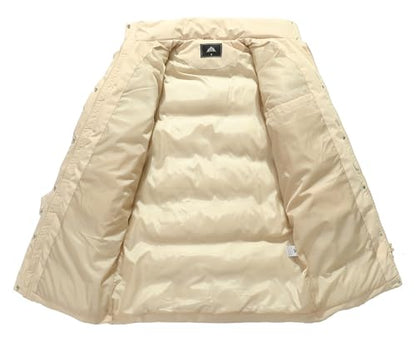 MOERDENG Women's Waterproof Long Winter Coat Warm Puffer Jacket Thickened Down Parka Maxi Coat