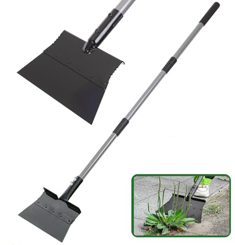 IRISFLY Long Handle Multifunctional Cleaning Scraper Shovel,Heavy Duty Garden Tool for Landscaping, Farm Weeding Tool, Outdoor Garden Camping Weeding