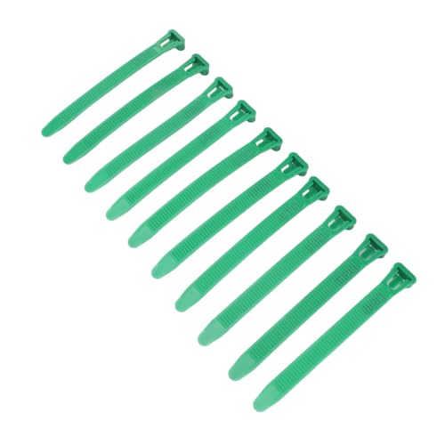 SUNGOOYUE Chicken Leg Bands, Plastic Poultry Identification Rings with Adjustable fadeless Numbered Engraving, for Duck Goose Chicken Management (Green) - color: Green
