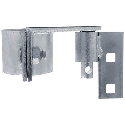 6" CHAIN LINK WALL MOUNTED ROLLING GATE HARDWARE KIT: (Chain Link Fence Gate Parts) (6" Rut Runner, 2 Track Wheels, 6 Wall Mounted Track Brackets, 1 Rolo Latch) - size: Wall Mount