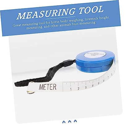 SHINEOFI Portable Animal Weight Measuring Tape for Cattle Pigs Horses with Safe Edges Easy to Use Lightweight Compact Farm Equipment Bust Measurement Tool