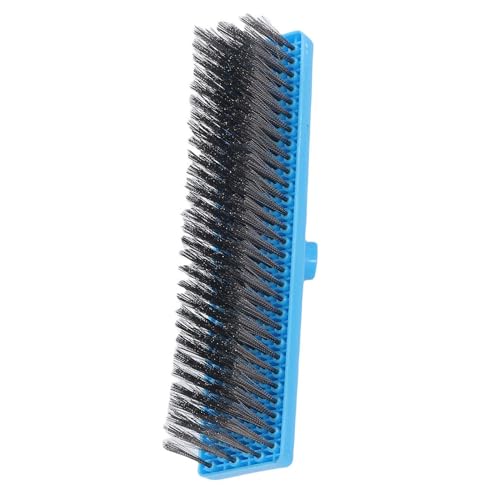 Yoidesu Metal Brush Broom, Heavy Duty Wire Broom Telescope Handle for Concrete Areas Garages (160cm) - size: 160cm, style: 160cm
