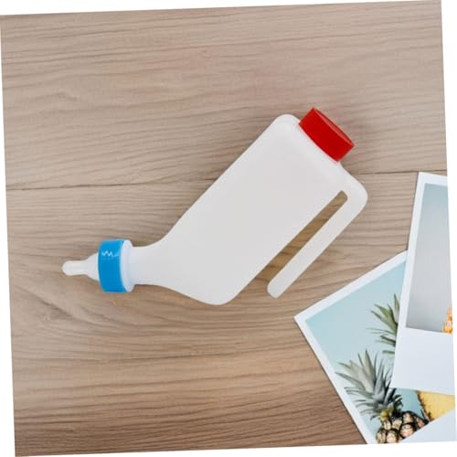VOSAREA Lamb Feeding Bottle Pig Nursing Feeder Professional Approved Goat Bottle with Use Hanging Design for Convenient Piglet Nourishment Farms