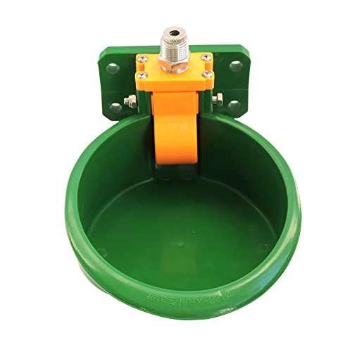 Automatic Hog Water Bowl for Swine Pig Sheep Livestock Plastic Goat Waterer | Self-Fill Cattle Water Trough, Animal Watering Supplies Multi-Purpose Bucket Drinker Cow Water Dispenser