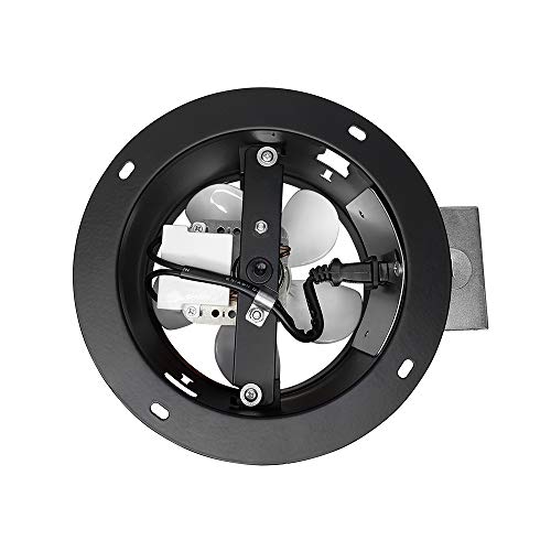 BV Ventilation Exhaust Fan for Home 70 CFM - Wall Fan 4.0 Sones Quiet Airflow, Rooms up to 85 sq ft, Room to Room/Rooms to Outdoor, 6" Diameter, Customizable Vent Fans, Removes Odors, Humidity & Smoke