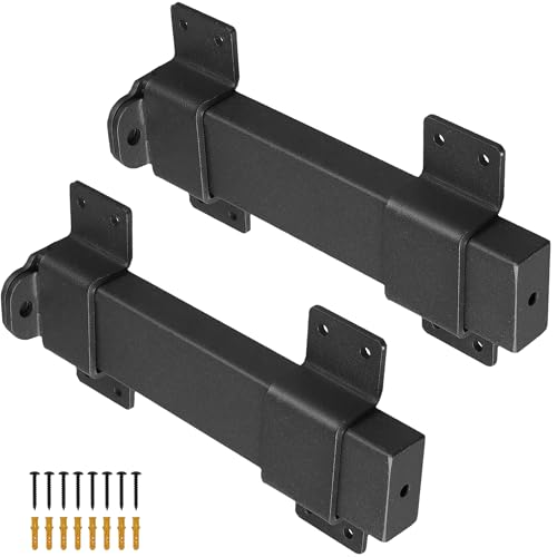 2pcs Slide Gate Latch,Heavy Duty Latch Lock with Padlock Hole, Suitable for Wooden Fences,Barn Door Lock,Outdoor Latch,Fence Gate,Courtyard,Shed Lock,Cottages, Cabinet,Matte Black