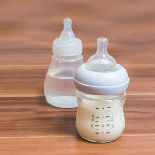 Abaodam 10Pcs Lamb Feeding Nipples Silicone Milk Bottle Pacifiers for Calf Goat Sheep Nursing Replacement Durable Soft Rubber Milk Drink Accessories