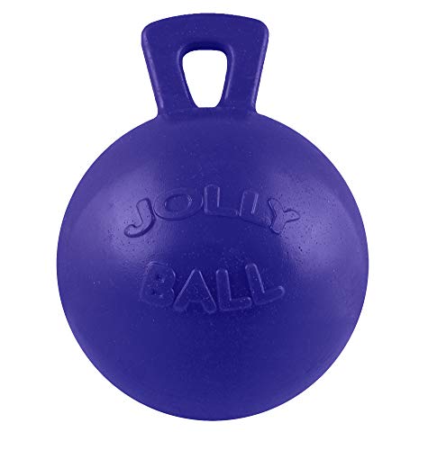 Horsemen's Pride 10" Jolly Ball Horse Toy, Blue, XLARGE, All Breed Sizes - color: Blue, size: 10 Inch