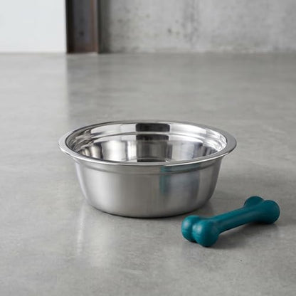 4-Pack Stainless Steel Dog Bowls – 47 Oz Metal Dog Bowls for Large & Medium Dogs, 304 Stainless Steel Dog Bowl, Dishwasher Safe Basic Dog Food Bowls – Stainless Steel Cat Bowls for Kennel