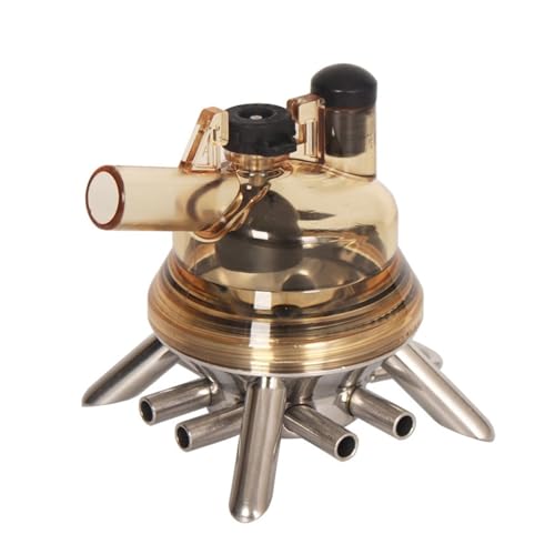 Classic Milk Claw 300ml for Cow Milking System, 300CC PSU Cap Milk Claw Durable Milking machine claw 300cc PC/PSU and milking machine spare parts S/S claw top PSU/PPSU bowl claw with shut off valve su