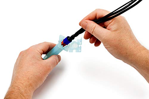 3M Direct Bury Splice Kit DBO/B-6 (BULK), 18-12 AWG, UV-Resistant, Steel Spring, Flame Retardant Insulation, Box of 100 Splice Tubes and 100 O/B Connectors - style: DBO/B-6: Splice Bulk