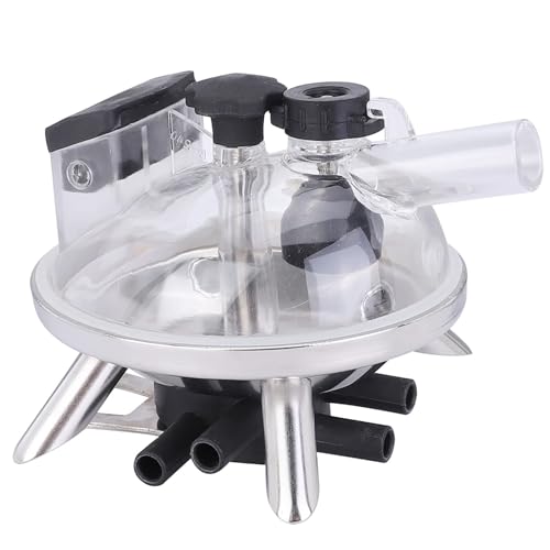 Milking Claw, 240cc Farm Cow Sheep Milking Claw Milk Collector Tool Milking Machine Accessories with Stainless Steel Base