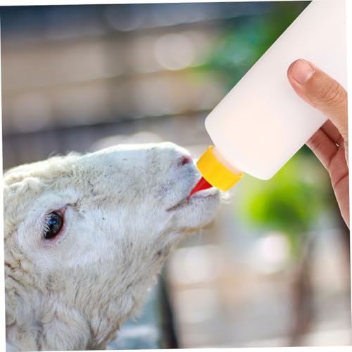 Abaodam 2sets Livestock Feeding Bottles for Cows Sheep Goats Nursing Bottles Calf Goat Milk Dairy Farming Tools Versatile Feeding Tool