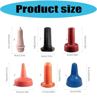 Calf Feeding Pacifiers with Fixed Base Milk Bucket Nipple for Feeding Milk Bucket for Cattle and Donkey Calf Feeder - color: B