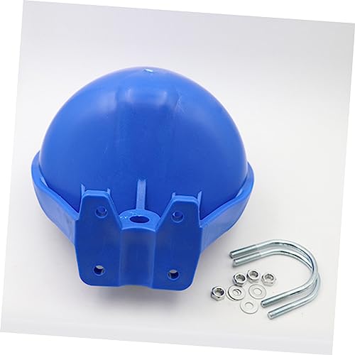 POPETPOP Farm Grade Plastic Water Bowl Large Drinking Basin for Cattle Horse Goat Sheep Stable Water Level