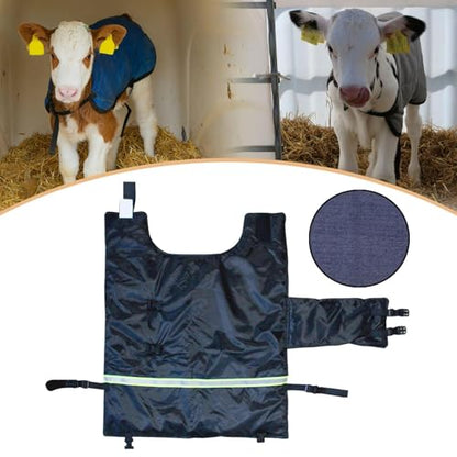 Oxford Cloth Calf Warmer, Keeps Calves Warm, Coat, Jacket for, Black Fleece Lining - color: Black fleece lining