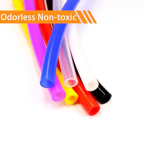 Silicone Tubes,9.84Ft 9/32" ID×23/64" OD (7mm×9mm) Yellow Food Grade Silicone tubing,For Food Grade Soft Milk Beer Drink,Home Brewing Wine making, Engine,Fish Tank Air Pump - color: Yellow, size: 7mm×9mm