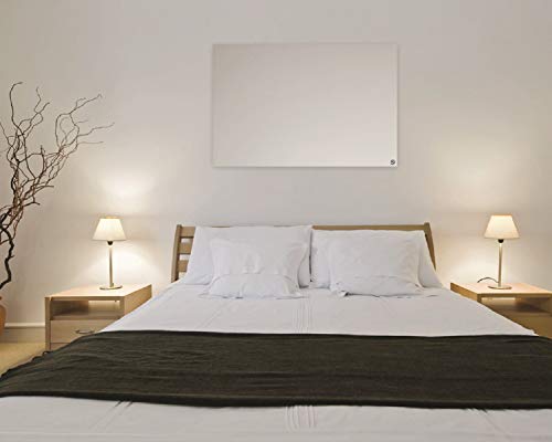 Wexstar 600-Watt Infrared Electric Panel Heater White WS-6WUS