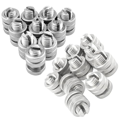 20Pcs Aluminium Alloy Split Bolt Joint Clamp, Electrical Wire Splice Jumper Connector for Multiple High Tensile Electric Fence Wire