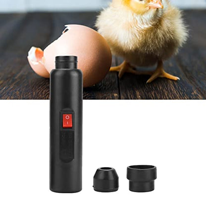 Egg Candler Tester with Cool LED Light for Monitoring Chicken Bird Egg Incubation Development, 100-240V