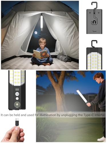 Solar sensor lights, outdoor high-brightness lighting, motion sensor sensing, independent solar charging panel, detachable handheld lighting, safety lights suitable for porches, garages and courtyards