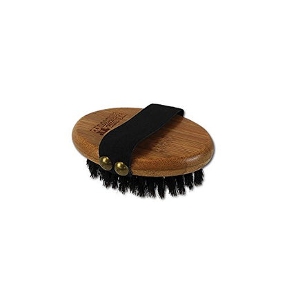 Bamboo Groom Palm Brush with Boar Bristles for Pets - style: Palm Brush with Boar Bristles