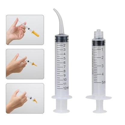 Pet Feeding Bottle and Syringe Set, Pet Nursing Bottle, Silicone Nipples, Feeder Kit for Small Animal, Newborn Puppies and Kittens, Rabbit, Squirrels (Yellow) - color: Yellow