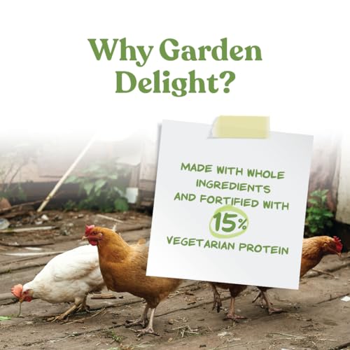 Manna Pro Garden Delight Chicken Treat, Dried Vegetable & Herb Treat Mix for Chickens, Ducks, and Poultry, Natural Coop Enrichment Snack for Hens and Backyard Birds, Made in USA, 2.25 lb Bag - size: 2.25 Pound (Pack of 1)