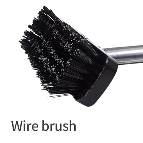 Push Broom Brush Stiff Bristles Floor Cleaning Brush Multi-Purpose Scrubber Brushes for Bathroom Bathtub Tile Floor Deck Patio