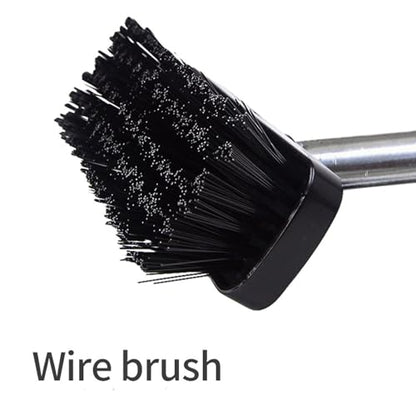 Push Broom Brush Stiff Bristles Floor Cleaning Brush Multi-Purpose Scrubber Brushes for Bathroom Bathtub Tile Floor Deck Patio