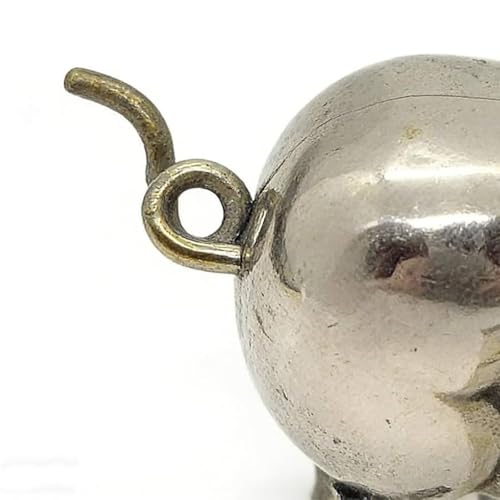 Pig Measuring Tape Antique-Inspired Pig Figurine for Mini Tape Measure Retractable Ruler for Tailors, Quilting, Crafts, Sewing Kit Accessory(15CM Silver 1PCS)