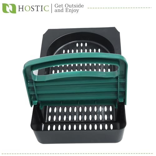 Green Chicken Nesting Boxes with Metal Legs 3 Holes Nesting Boxes for Chickens Roll Out Tray