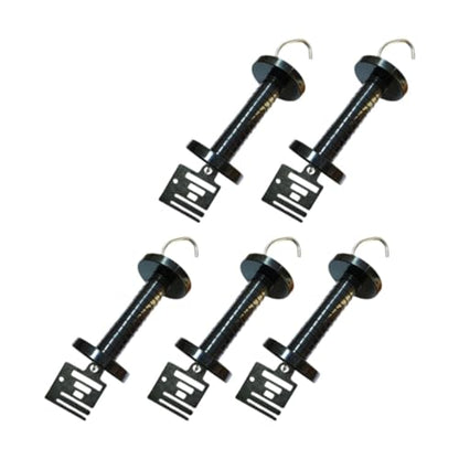 5Pcs Electric Fence Gate Handles Farmyard Livestock Gate Handles with Spring